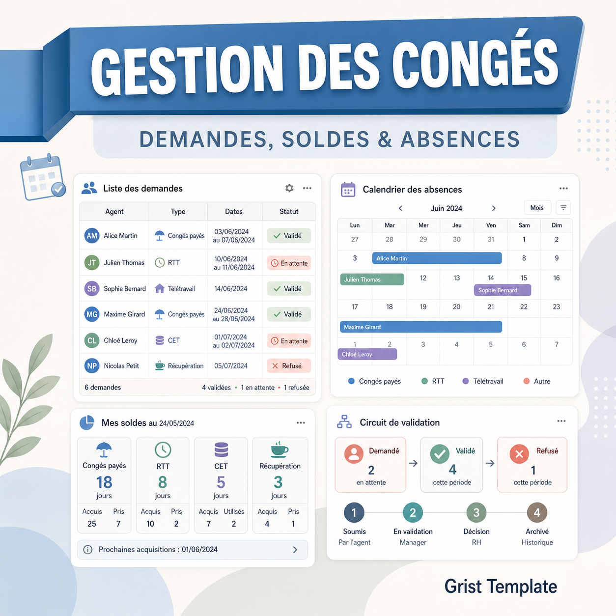 Gestion de congés